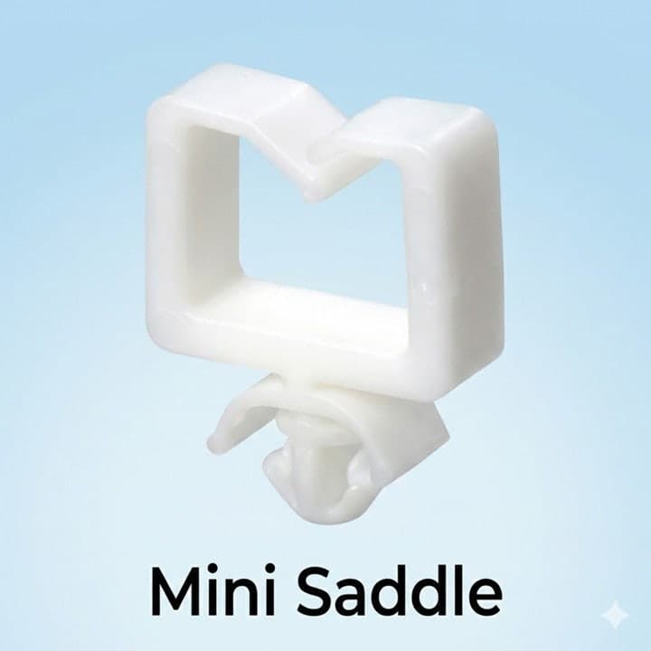 협소한 공간에서 사용하는 UL 인증의 와이어 새들 (Wire Saddle) 선택 가이드