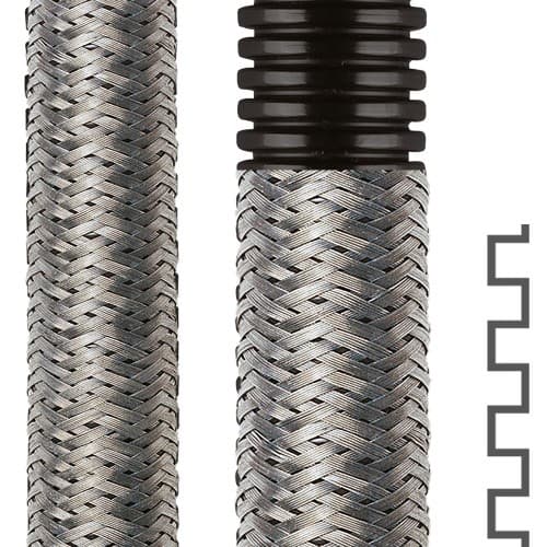 EMC 차폐 파형관 — Flexa ROHRflex® PA6-CU