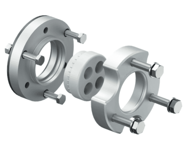 AGRO Progress® Flange M50 | 커넥터 케이블용 플랜지 관통 솔루션